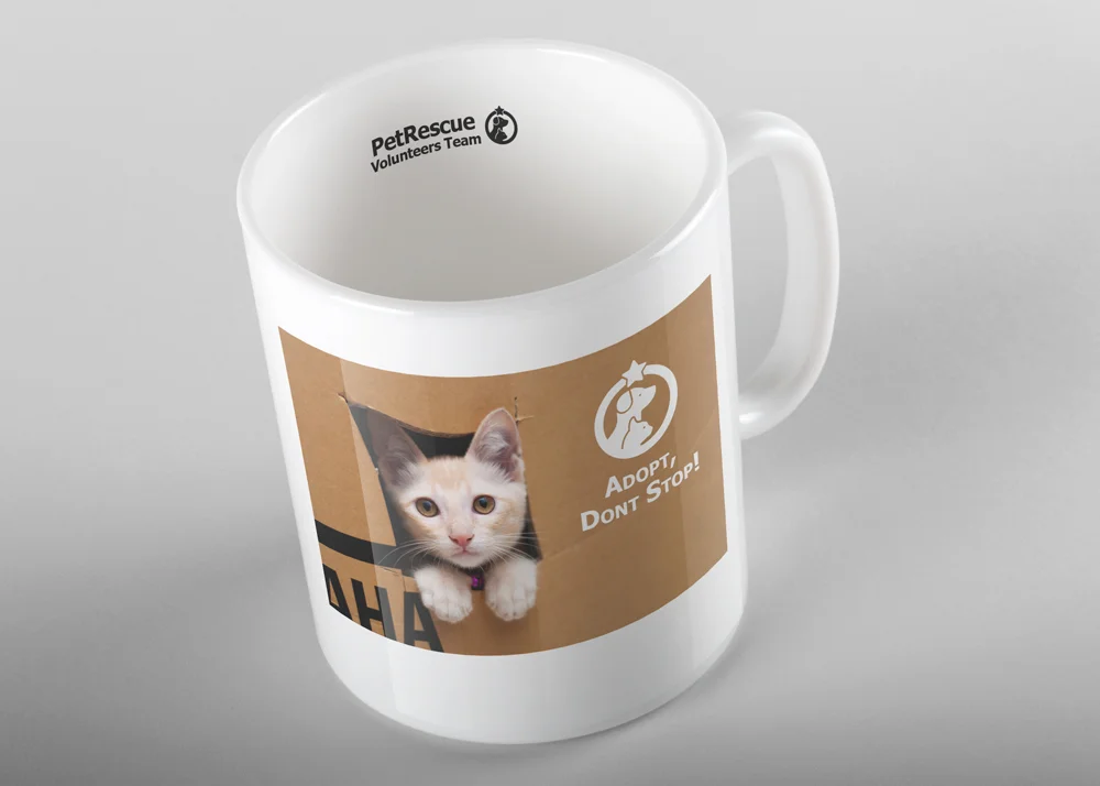 Adopt, Dont Stop! Tea Cup